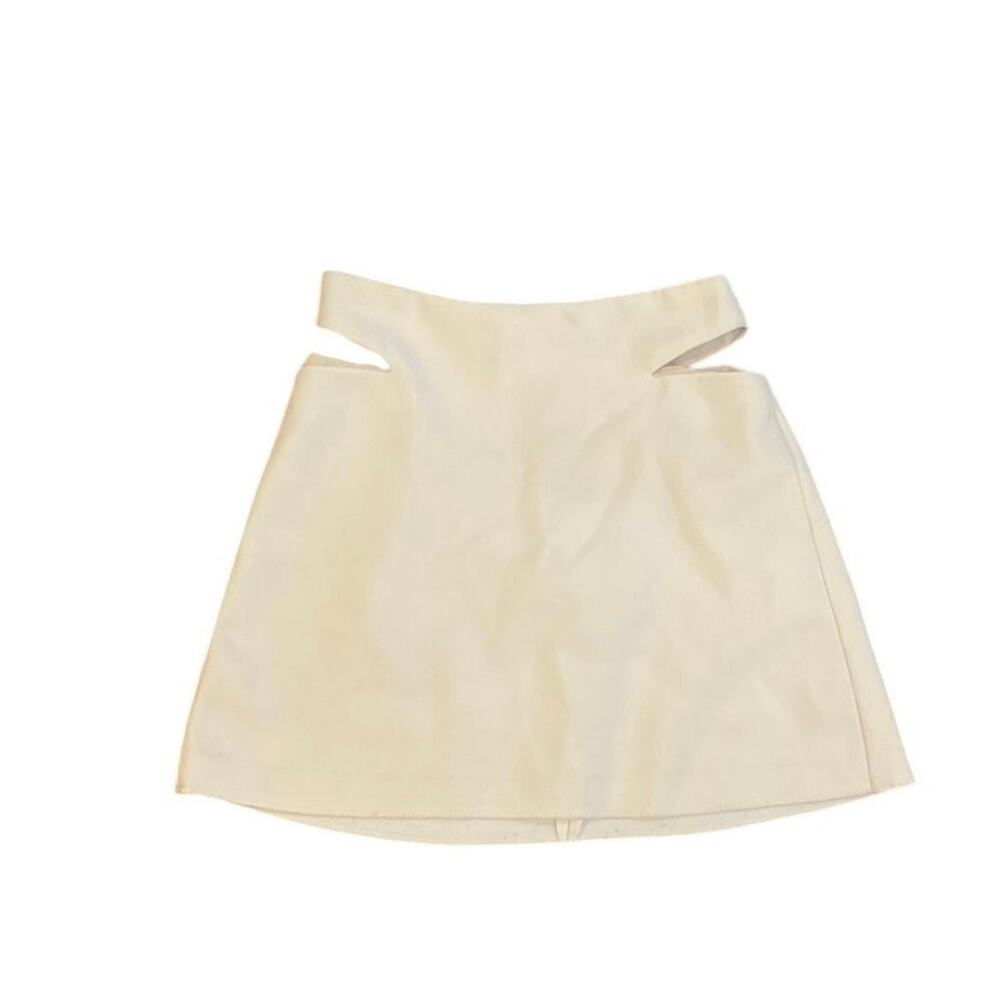Zara Mini Skirt Cut Out Sides SZ S Party Flirty Date Night Y2K